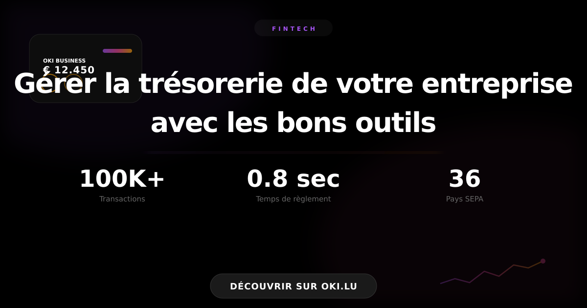Gérer la trésorerie de votre entreprise avec les bons outils