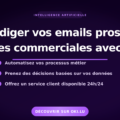 Rédiger vos emails pros et offres commerciales avec l’IA